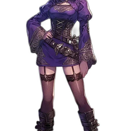 dress, staff, crown, sword transparent PNG cut-out
