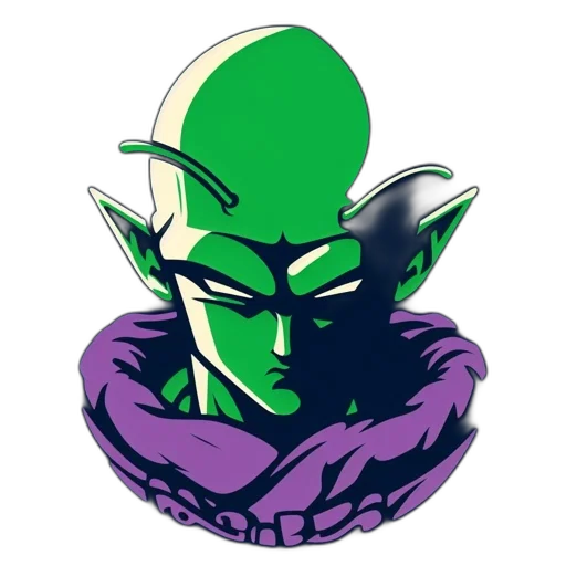 crown, staff, concept art, pixel art, cartoon, comic book art, green, animated transparent PNG cut-out