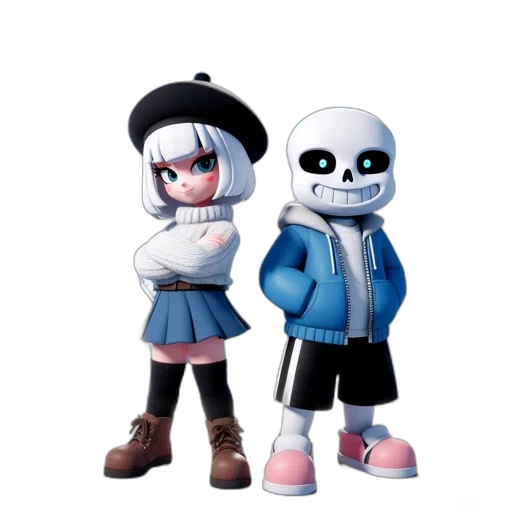 jacket, mask, robot, hat, concept art, 3d render, pixel art, cartoon transparent PNG cut-out