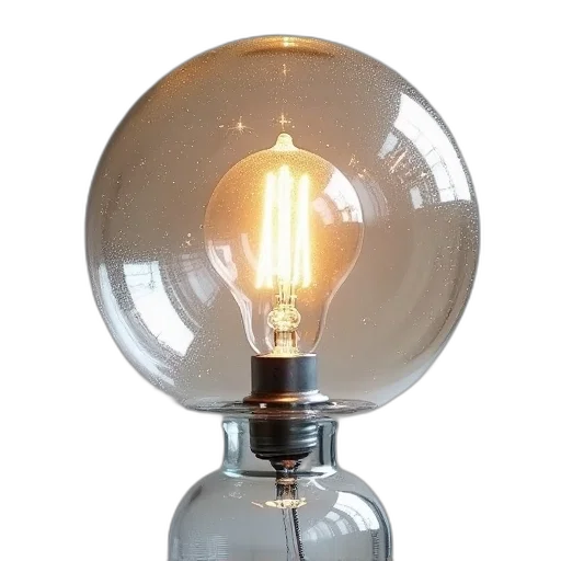 bottle, crown, hat, 3d render, photorealistic, clear, glass, lampshade transparent PNG cut-out