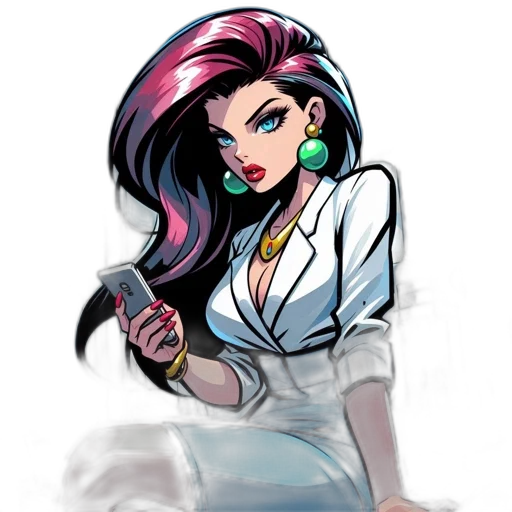 staff, jewelry, dress, cartoon, concept art, pixel art, comic book art, neon lights transparent PNG cut-out