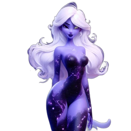 dress, fantasy art, concept art, watercolor, pixel art, outer space, blue, pastel transparent PNG cut-out