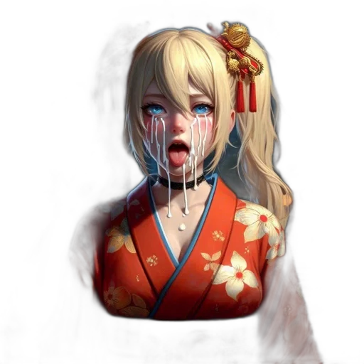 face, dress, mask, staff, concept art, photorealistic, fantasy art, anime transparent PNG cut-out