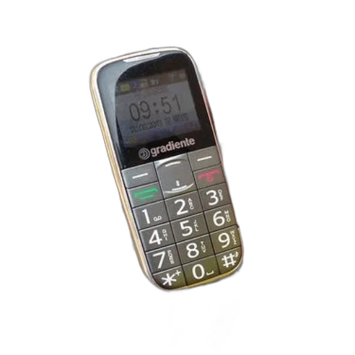 person, holding, gradiente, mobile, phone, time, showing transparent PNG cut-out