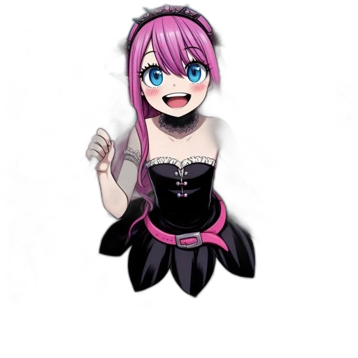 staff, weapon, robot, dress, cartoon, anime, 3d render, concept art transparent PNG cut-out