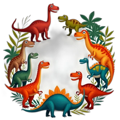 dragon, animal, concept art, fantasy art, vibrant, collection, cartoon, dinosaurs transparent PNG cut-out