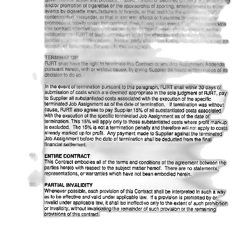 mask, legal, document, titled, termination, sections, discussing, rights transparent PNG cut-out