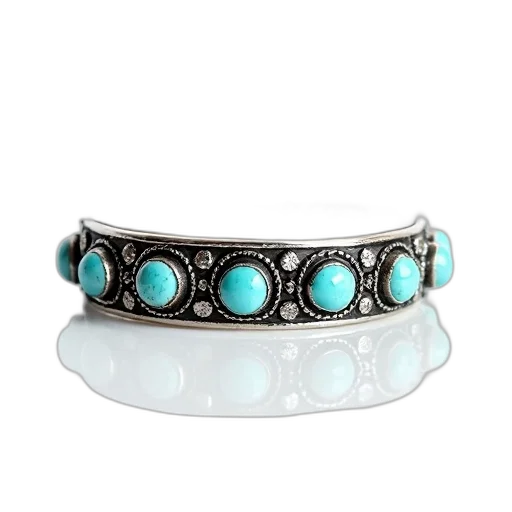 jewelry, crown, blue, silver, bangle, intricate, designs, turquoise transparent PNG cut-out