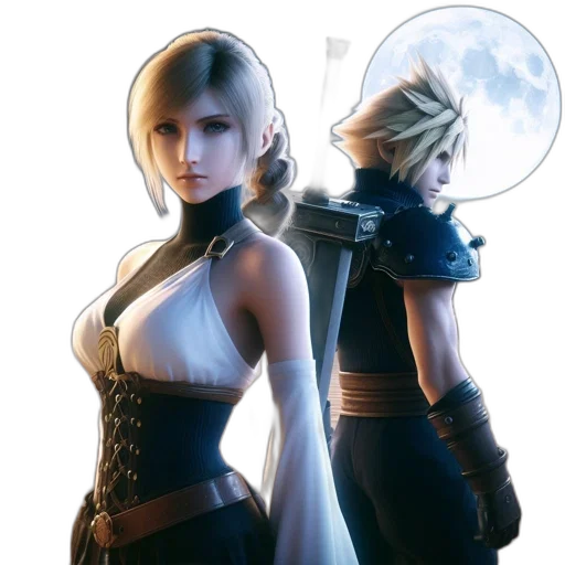dress, concept art, fantasy art, 3d render, pixel art, monochrome, dark, two transparent PNG cut-out