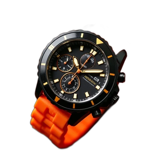 jewelry, 3d render, photorealistic, watch transparent PNG cut-out