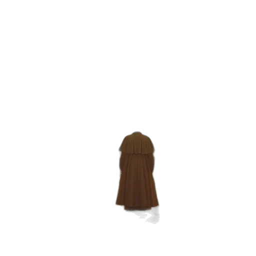dress, jacket, staff, hat transparent PNG cut-out