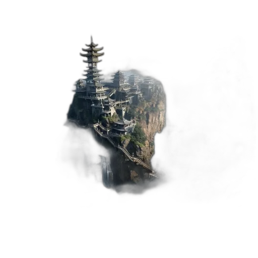 tree, crown, sword, dragon, concept art, fantasy art, 3d render, photorealistic transparent PNG cut-out