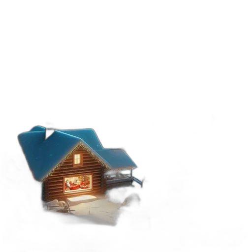 building, furniture, jewelry, food, 3d render, concept art, cabin, nestled transparent PNG cut-out