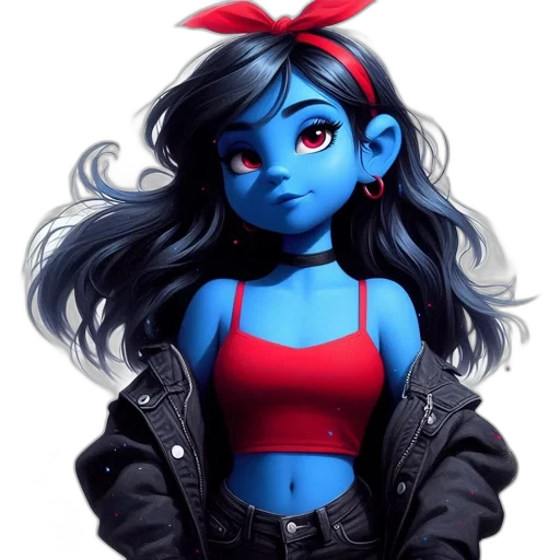 face, mask, concept art, fantasy art, comic book art, cartoon, blue, neon transparent PNG cut-out