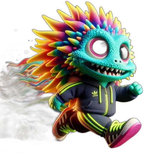 dragon, creature, staff, mask, concept art, fantasy art, 3d render, pixel art transparent PNG cut-out