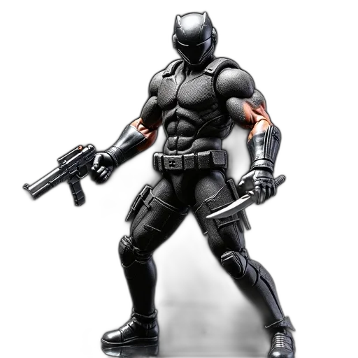 weapon, concept art, 3d render, comic book art, photorealistic, detailed, action, figure transparent PNG cut-out