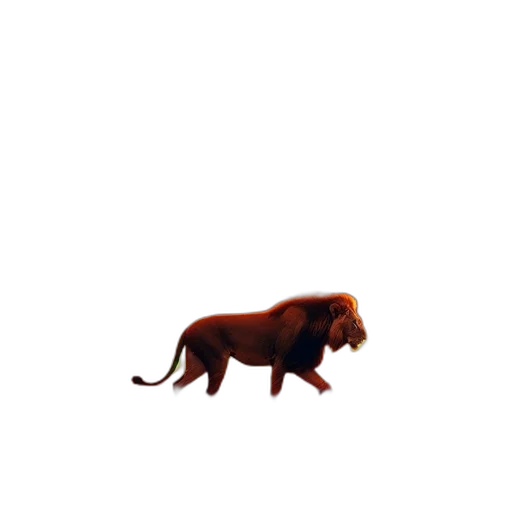 animal, creature, staff, hair, 3d render, pixel art, concept art, photorealistic transparent PNG cut-out