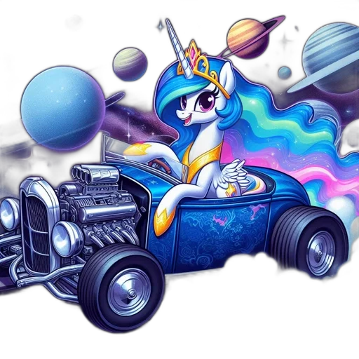 car, robot, fantasy art, concept art, pixel art, cartoon, outer space, celestial transparent PNG cut-out