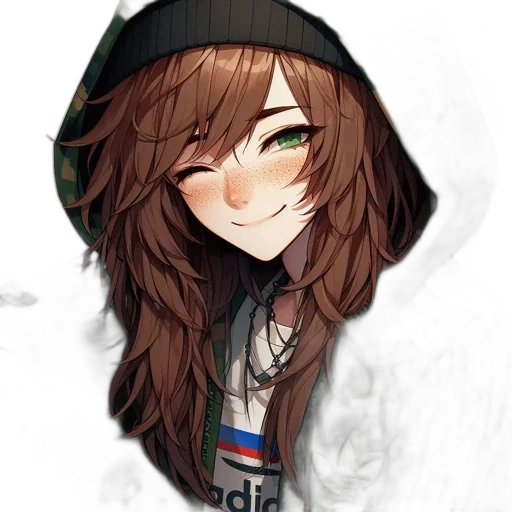 face, jacket, hat, mask, pixel art, anime, photorealistic, fantasy art transparent PNG cut-out