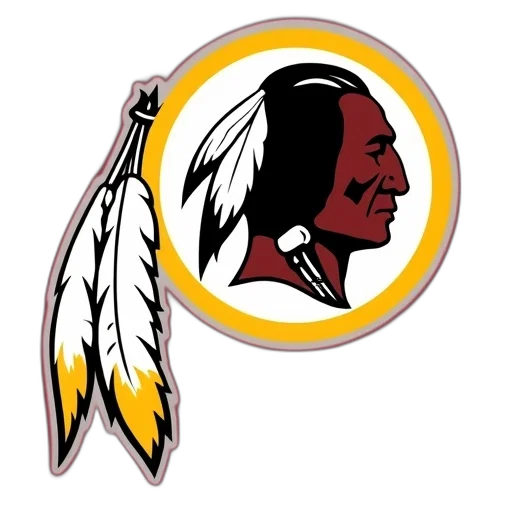 staff, washington, redskins, logo transparent PNG cut-out