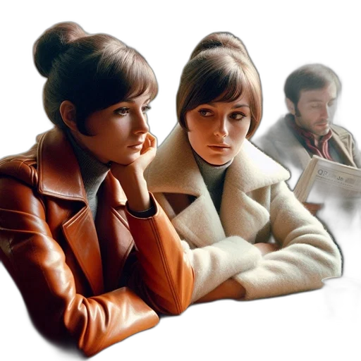 jacket, furniture, jewelry, face, photorealistic, oil painting, concept art, 3d render transparent PNG cut-out