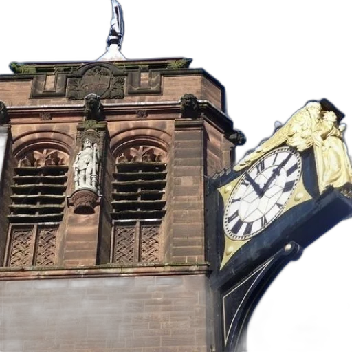 shoes, building, crown, clock transparent PNG cut-out