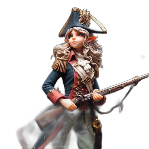 staff, hat, weapon, concept art, fantasy art, 3d render, photorealistic, detailed transparent PNG cut-out