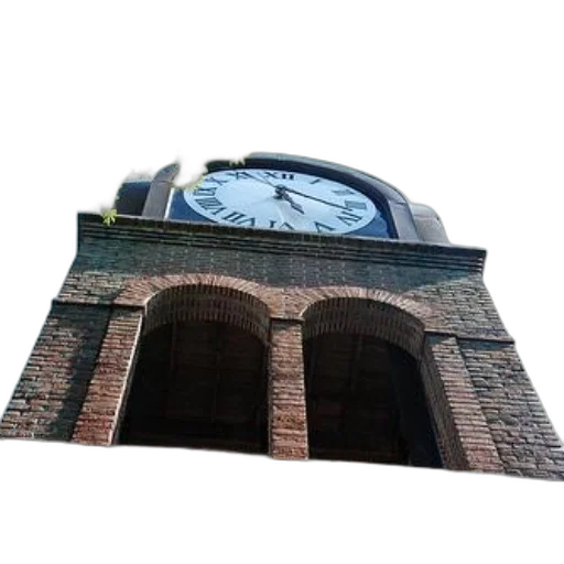 building, face, furniture, hat, 3d render, photorealistic, clock, tower transparent PNG cut-out