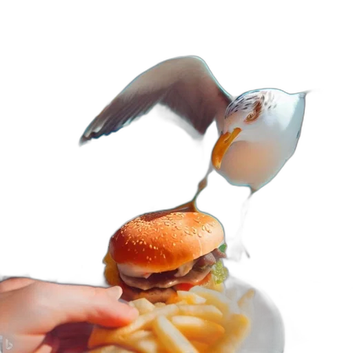 food, weapon, robot, staff, 3d render, photorealistic, vaporwave, concept art transparent PNG cut-out
