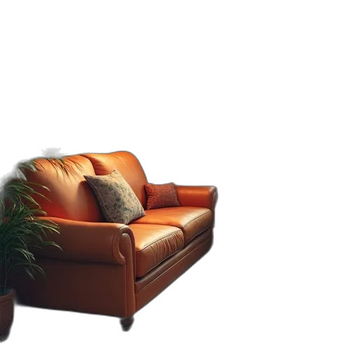 furniture, hair, crown, 3d render transparent PNG cut-out