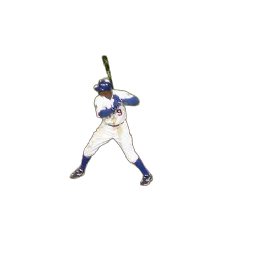 staff, weapon, pixel art, concept art, 3d render, baseball, player, white transparent PNG cut-out