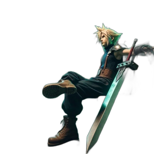 sword, weapon, staff, dragon, concept art, pixel art, fantasy art, 3d render transparent PNG cut-out