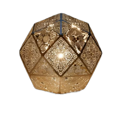 umbrella, jewelry, crown, hat, 3d render, outer space, three-dimensional, dodecahedron transparent PNG cut-out