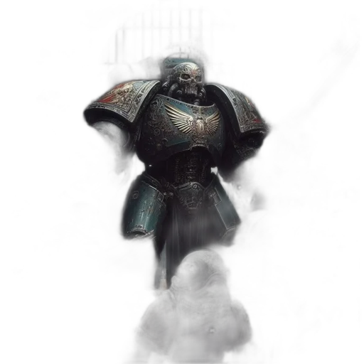 staff, robot, sword, mask, concept art, fantasy art, 3d render, photorealistic transparent PNG cut-out