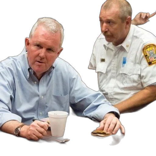 fire, city street, two, men, sit, table, plate, food transparent PNG cut-out