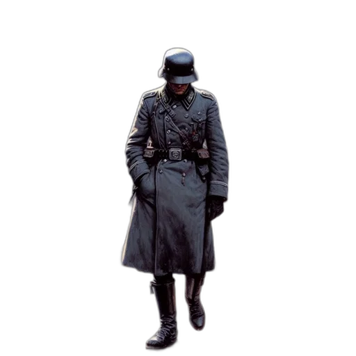 jacket, staff, hat, mask, concept art, cyberpunk, 3d render, pixel art transparent PNG cut-out
