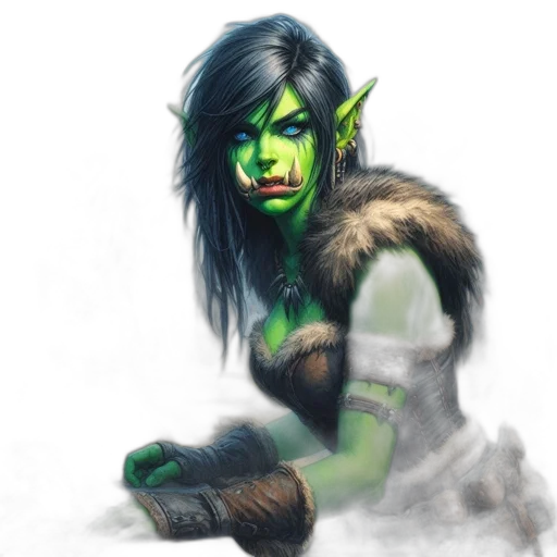 staff, dragon, face, fantasy art, concept art, comic book art, pixel art, green transparent PNG cut-out