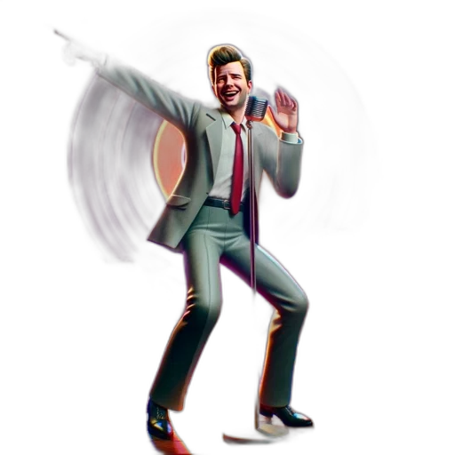 staff, jacket, weapon, concept art, pixel art, 3d render, cartoon, man transparent PNG cut-out