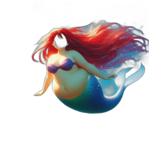 hair, dress, mask, creature, 3d render, fantasy art, concept art, photorealistic transparent PNG cut-out