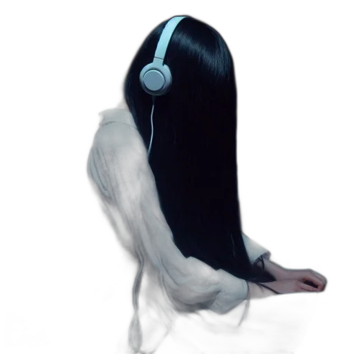 hair, mask, dress, creature, concept art, photorealistic, fantasy art, anime transparent PNG cut-out