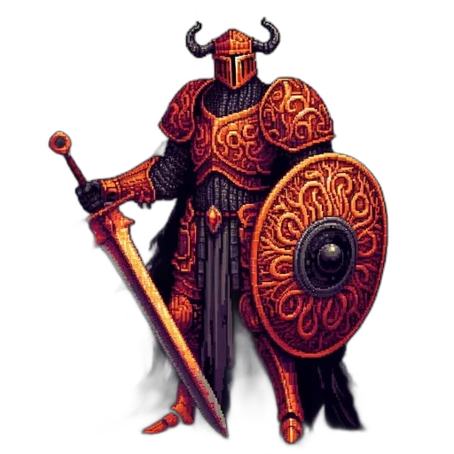 sword, staff, weapon, dragon, fantasy art, concept art, pixel art, 3d render transparent PNG cut-out