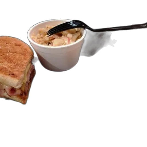 food, weapon, 3d render, photorealistic, cuban, sandwich, ham, pork transparent PNG cut-out