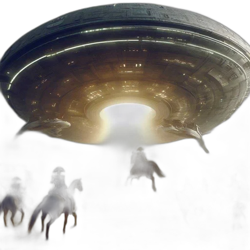 creature, hat, robot, concept art, 3d render, outer space, underwater, fog transparent PNG cut-out