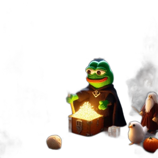 food, creature, 3d render, concept art, pixel art, fantasy art, fire, fog transparent PNG cut-out