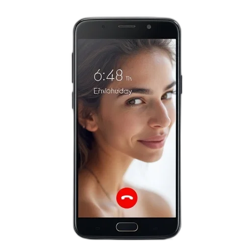 face, photorealistic, concept art, black, samsung, smartphone, white, screen transparent PNG cut-out