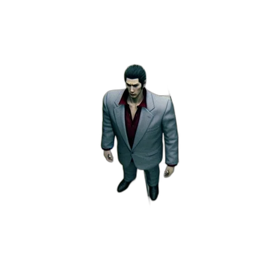 jacket, robot, staff, pixel art, concept art, 3d render, vaporwave, overhead transparent PNG cut-out