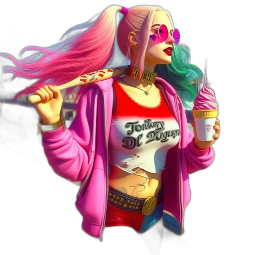 jacket, concept art, vaporwave, cyberpunk, comic book art, neon lights, neon, pastel transparent PNG cut-out