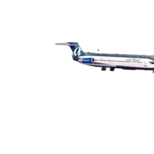 3d render, photorealistic, row, airplanes, runway, including, one, logo transparent PNG cut-out