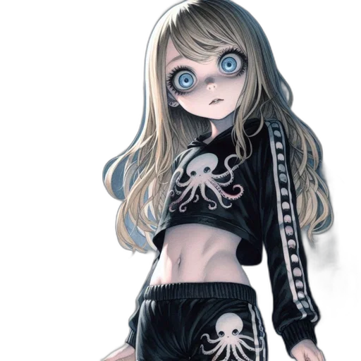 creature, dress, mask, jacket transparent PNG cut-out