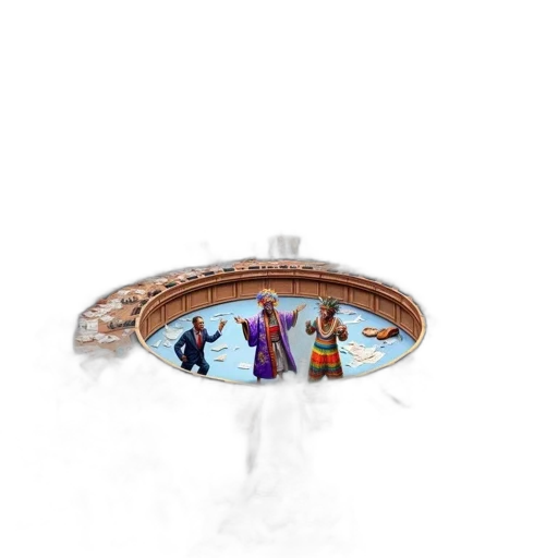jewelry, crown, staff, concept art, fantasy art, 3d render, pixel art, outer space transparent PNG cut-out